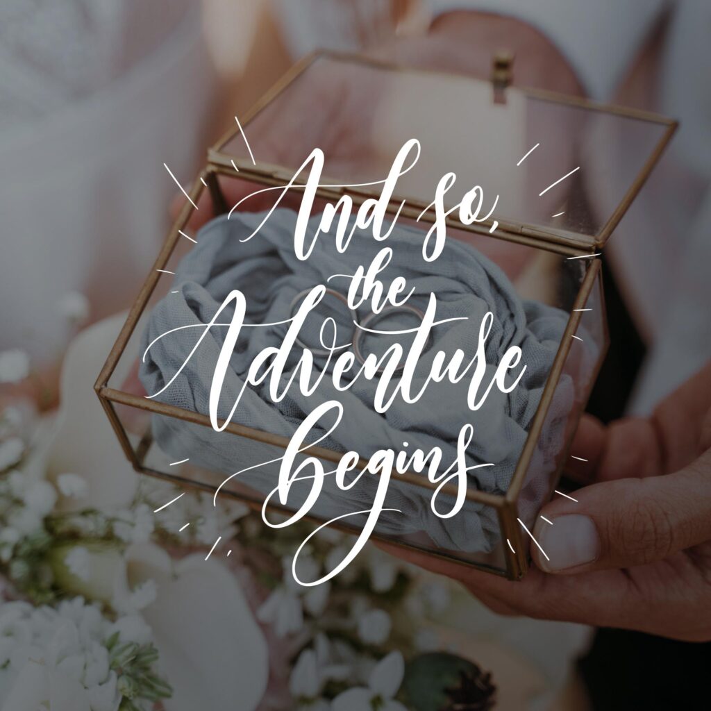 Glückwünsche zur Hochzeit