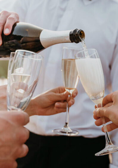 Sektempfang Hochzeit