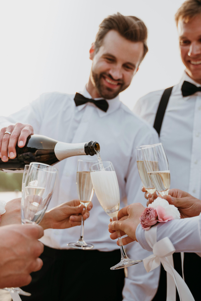 Sektempfang Hochzeit
