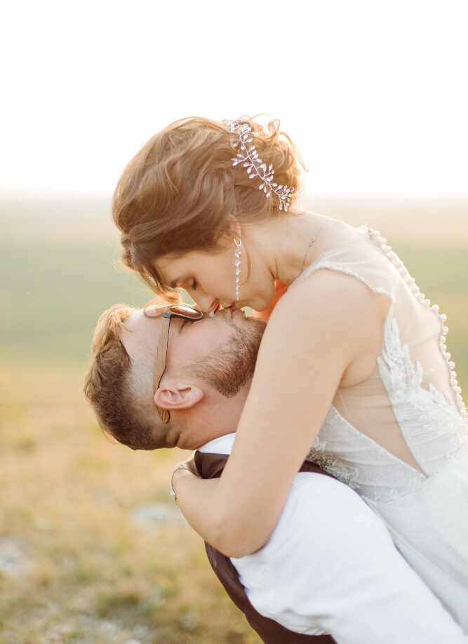 Brautpaar, Glückwünsche zur Hochzeit