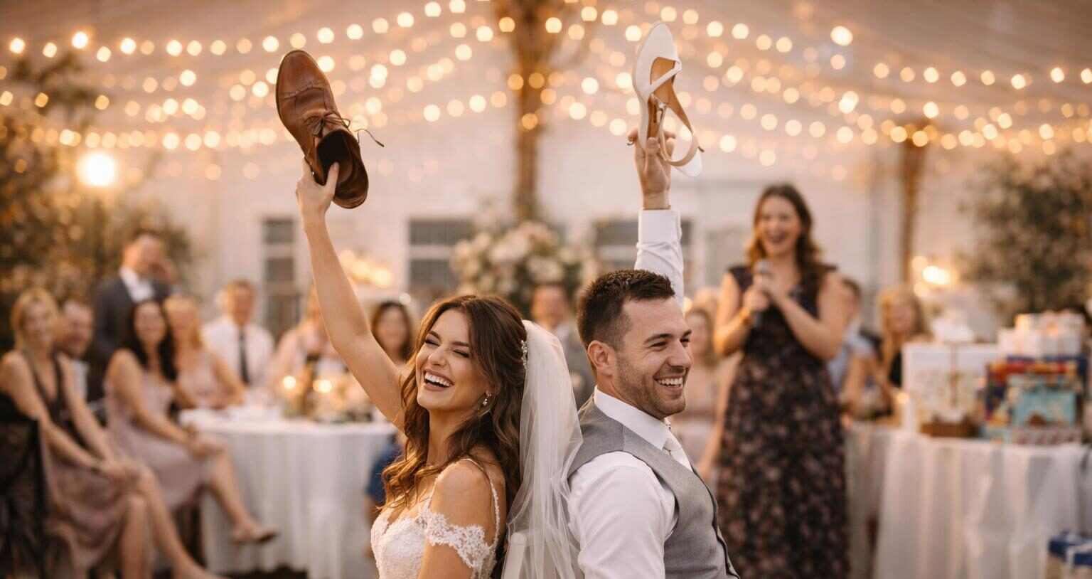 Das Schuhspiel, Hochzeitsspiel, Hochzeit