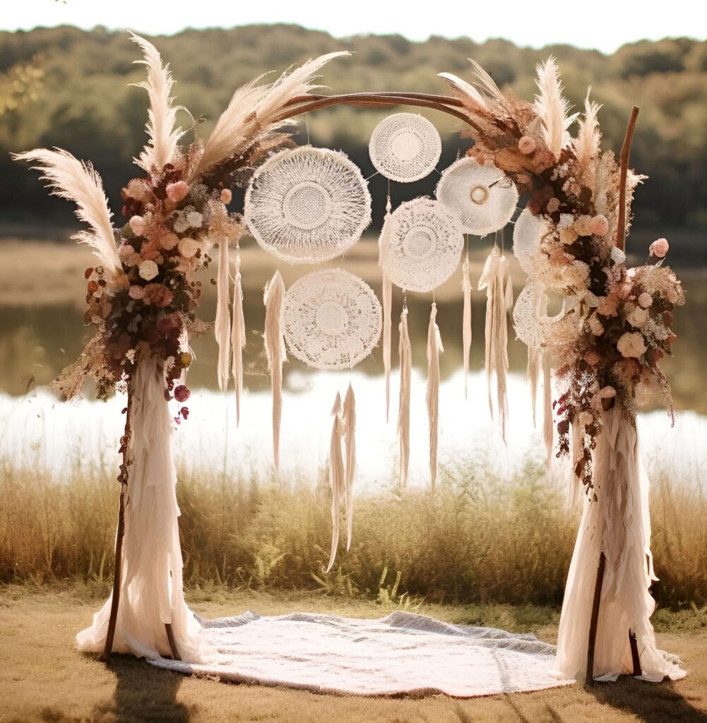 Hochzeit im Boho-Stil