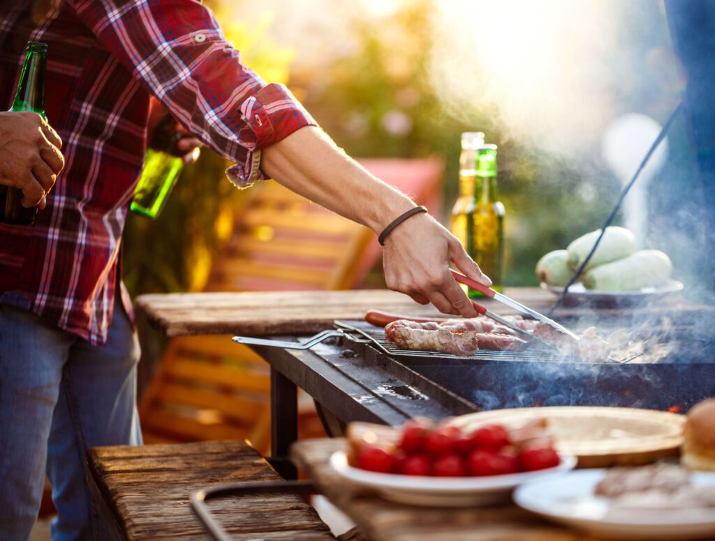 Grillen beim Polterabend